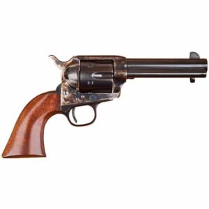 Cimarron Model P .45 Long Colt 4.75 in revolver blued finish walnut grips