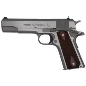 Colt 1911 Classic .38 Super 5in Stainless with rosewood grips