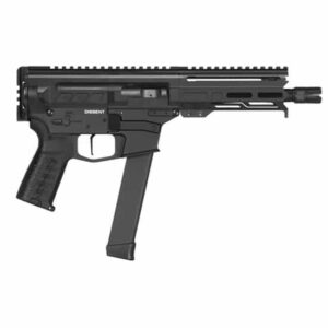 CMMG Dissent MKGs 9mm 6.5-inch Cerakote Black pistol side view
