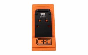 C&H Precision GLRSH V4 MIL/LEO adapter plate for Glock MOS to RMR/SRO/Holosun pattern, black anodized
