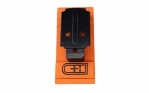 C&H Precision Staccato Duo steel low-witness optic mount for Holosun 509T in matte black