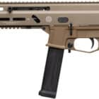Grand Power Stribog SP10A3 10mm 8in threaded barrel FDE AR-style pistol