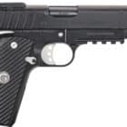 EAA Girsan MC1911 Commander 10mm 4.4 inch compensated pistol black silver