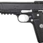 EAA Girsan MC1911 Commander 10mm 4.4 inch compensated pistol black silver