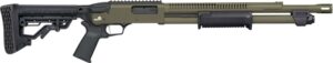 Mossberg 590R 12 Gauge 18.5 inch OD Green Cerakote pump-action shotgun