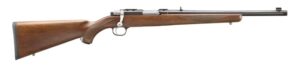Ruger 77/44 bolt-action rifle, blued finish, American walnut stock, 4-round rotary magazine