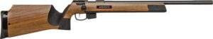 Anschutz 1761 HB MSR .22 LR blued heavy barrel with walnut silhouette stock bolt-action rifle
