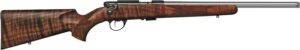 Anschutz 1710 HB AV SS .22 LR 18 in threaded stainless barrel walnut stock