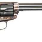 Cimarron Model P .45 Long Colt 7.5 in blued barrel case-colored frame walnut grip