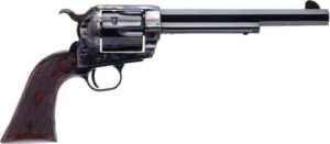 Cimarron El Malo 2 .45 Long Colt 7.5 inch octagon barrel revolver with case-colored frame and blued finish