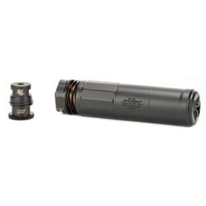 Griffin Armament Dual-Lok HRT suppressor black 5.9 inch overall length