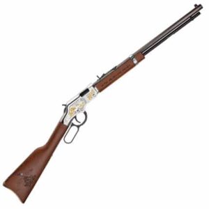 Henry Spirit of the Corps H004MC tribute lever-action rifle .22 LR 20 inch octagon barrel walnut stock