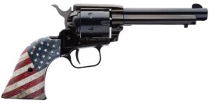 Heritage Rough Rider RR22B4USFLAG .22 LR 4.75 in revolver with US flag grip