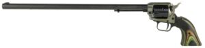 Heritage Rough Rider 16-inch .22 LR single-action revolver with camo laminate grips