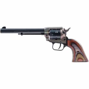 Heritage Rough Rider RR22MCH6 revolver 6.5 in blued barrel simulated case-hardened camo grips