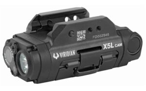 Viridian X5L Gen 3 weapon light with green laser and 1080p camera