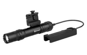 Olight Odin GL weapon light with integrated green laser in black anodized finish