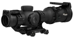 Sig Sauer Tango-MSR Compact 1-8x24 scope with illuminated BDC-8 reticle, black finish