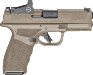 Springfield Armory Hellcat Pro OSP 9mm FDE with Crimson Trace CT-1500 red dot