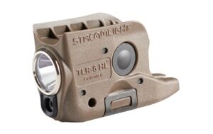 Streamlight TLR-6 HL weapon light in Flat Dark Earth with integrated red laser