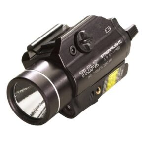 Streamlight TLR-2 69120 rail-mounted C4 LED light with integrated red laser, black finish