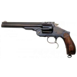 Taylors and Company TF Uberti Schofield .44 Russian 6.5-inch blued revolver side profile