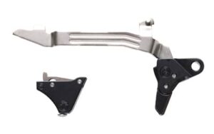 Timney Alpha Competition pivot trigger for Glock Gen5 large-frame pistol, 3 lb pull, aluminum