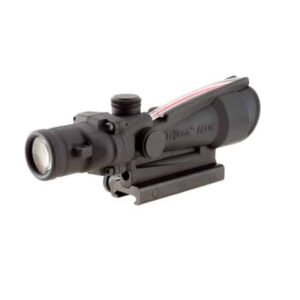 Trijicon ACOG 3.5x35 TA11J riflescope with red crosshair reticle