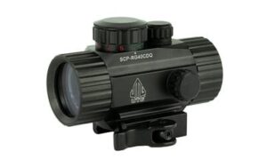 UTG SCPRG40CDQ ITA 1x red/green 4MOA dot with 62MOA circle sight, black hardcoat anodized