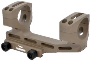 Warne LRSKEL30DE 30mm MSR long-range cantilever scope mount 20 MOA Flat Dark Earth
