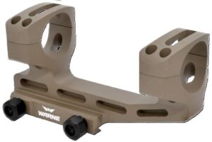Warne X-SKEL 34mm scope mount 20 MOA Picatinny Flat Dark Earth