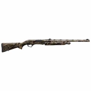 Winchester SXP Turkey Hunter 12 Gauge 24-inch Mossy Oak DNA pump shotgun side view
