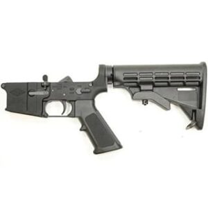 Yankee Hill Machine YHM assembled AR-15 lower receiver with 6-position carbine stock