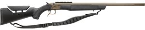 CVA Accura LR-X .50 Cal 30in muzzleloader Flat Dark Earth barrel with black synthetic stock