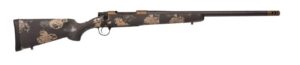 Christensen Arms Ridgeline FFT 6.5-284 Norma 22-inch carbon-wrapped threaded barrel rifle in Burnt Bronze Cerakote