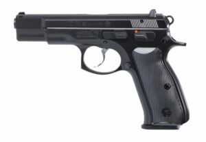 CZ-USA 75B 50th Anniversary Elite 9mm 4.6 inch barrel black pistol with two magazines