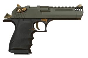 Magnum Research Desert Eagle L5 .50 AE 5in Black frame Mil-Spec Green slide