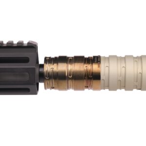 Q LLC Erect9r direct mount adapter 9mm 1/2x28 stainless steel