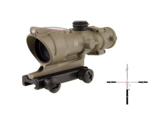 Trijicon ACOG 4x32 FDE BAC Red riflescope