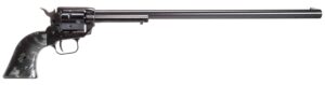 Heritage Rough Rider RR22B16BLKPRL .22 LR 16-inch black oxide revolver with black pearl grip