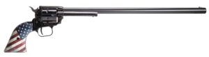 Heritage Rough Rider RR22B16USFLAG .22 LR 16 inch revolver with US flag grips and black oxide finish