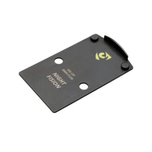 Night Fision optic mounting plate for Sig P320 compatible with RMR and Holosun 507c, black