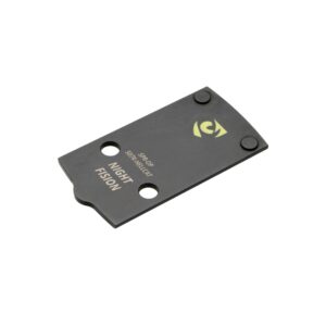 Night Fision NF SPR-OP-507K-HELLCAT optic plate, black, 17-4 stainless, nitride coated