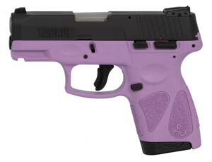 Taurus G2S 9mm subcompact pistol black light purple 3.25-inch