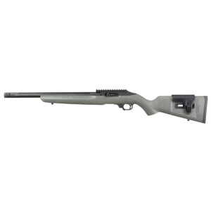 Ruger 10/22 Competition Left-Hand 22 LR rifle speckled black/gray laminate stock with 16.12 inch fluted barrel