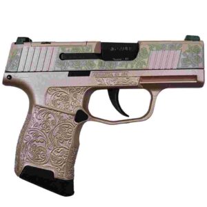 Sig Sauer P365 Guns & Roses Rose Gold optic-ready 9mm with X-RAY 3 sights and two 10-round magazines