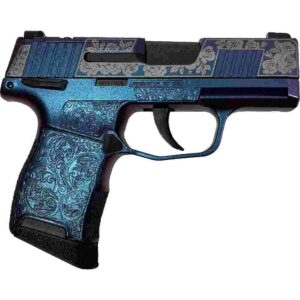 Sig Sauer P365 Guns and Roses Mongoose Purple 9mm optic-ready handgun with X-RAY3 sights