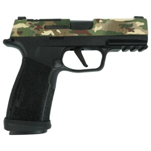 Sig Sauer P365 MuiltiCam XMACRO TACOPS 9mm 3.7-inch Black Grip