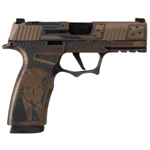 Sig Sauer P365 XMACRO TACOPS Trump Fight 9mm 3.7-inch pistol