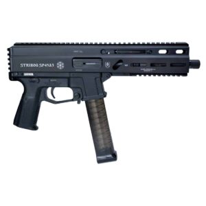 Grand Power Stribog SP45A3 .45 ACP 8in threaded barrel black pistol
